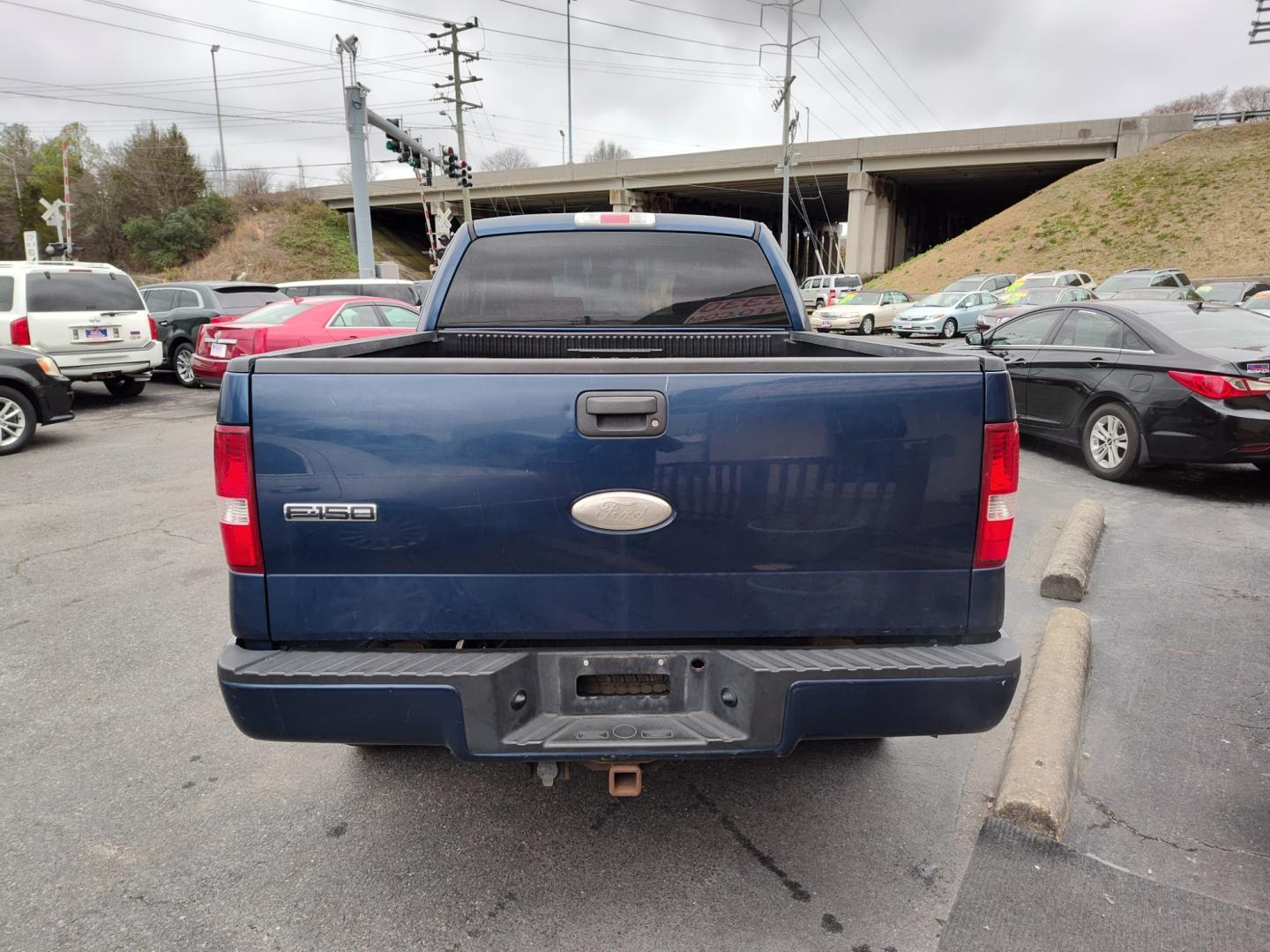 2007 Blue Ford F-150 (1FTRX14W57F) , Automatic transmission, located at 5700 Curlew Drive, Norfolk, VA, 23502, (757) 455-6330, 36.841885, -76.209412 - Photo#13